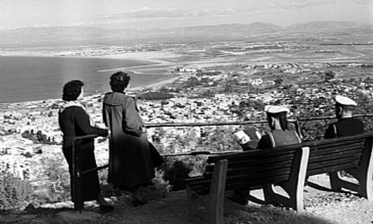 Teddy Brauner, General View of Haifa and the Bay
