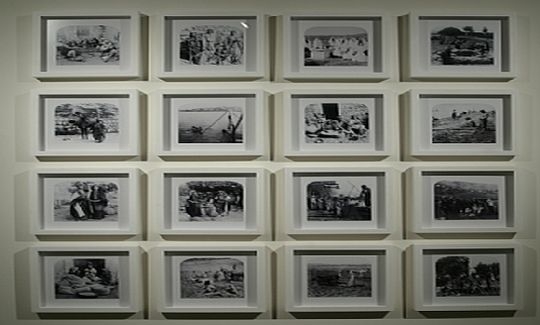 פרט מתוך התערוכה