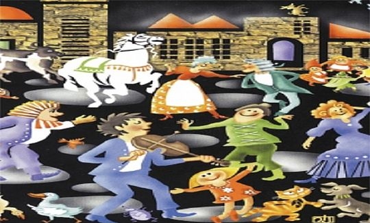 נורית יובל, שלושת הקבצנים