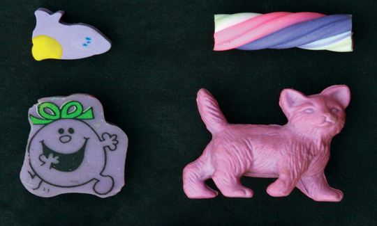 Naama Orbach, Nirit's eraser  collection, 2016