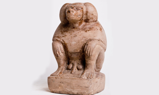 Statue of Sitting Baboon, Replica, Unknown date