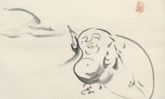 הוטיי עם שק האוצרות שלו