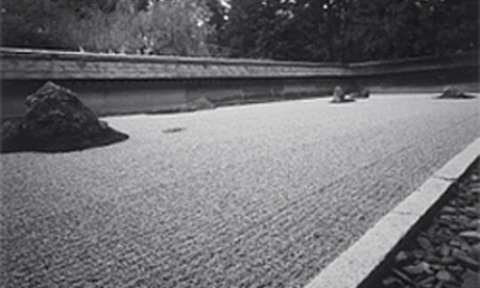 Rock Garden, Ryoanji-Temple, Kyoto, 1992