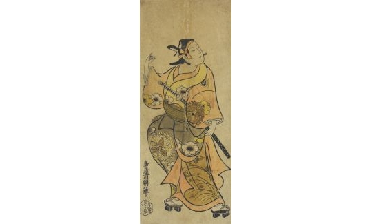 Torii Kiyotomo, Kabuki actor Ogino Isaburo I as
