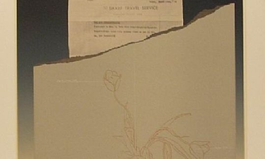 Noda Tetsuya, Diary: March 11st, 1972, silkscree