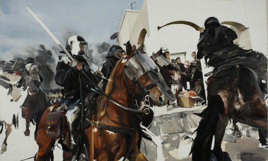 Neta Harari NavonExplosive Madness, 2011Oil o