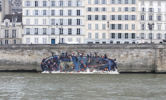 פייר דלאווי, "רפסודת