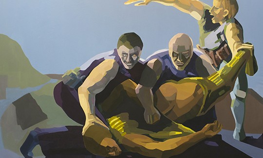 Nirit TakeleUntitled, 2015Oil on canvasCourtesy of