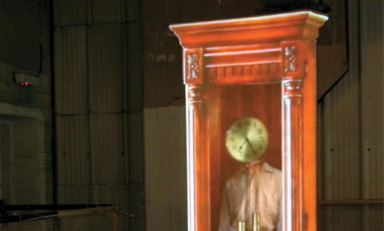 בן הגריזהו לא שעון, 2006מיצב