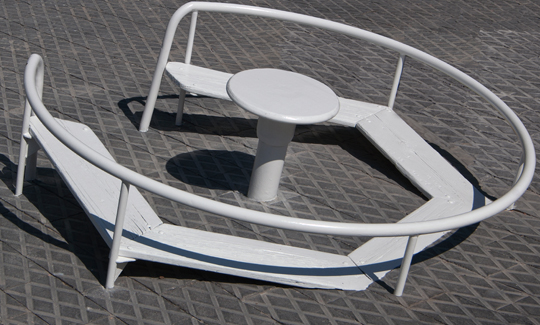 Orly HummelPlayground, 2010Installation, metal and