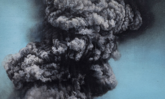 שלומי חגיעשן מס' 1, 2009שמן על