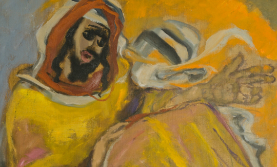 Mané-Katz On the Road to Jerusalem, 1950sOil o