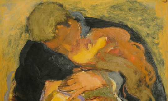 Mané-KatzThe Kiss, 1950sOil on canvas