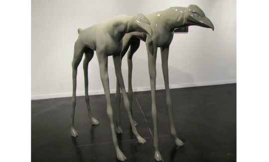 Adi NachshonThe Twins, 2011Mixed media, fiberglass