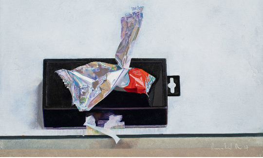 Amnon David ArMicrocosmus (Candy Package), 2017Oil