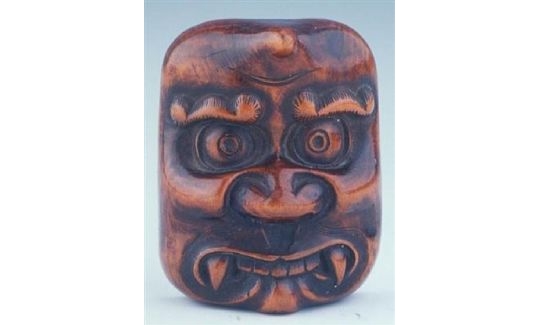 Demon (Gedo) Mask, 19th c., wood, bequest of D