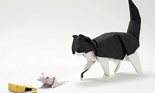 David Brill, Cat, Mouse, Cheese, England, 2003