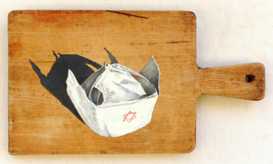 Haya Graetz-RanDome of the Rock, 2013Oil on wood