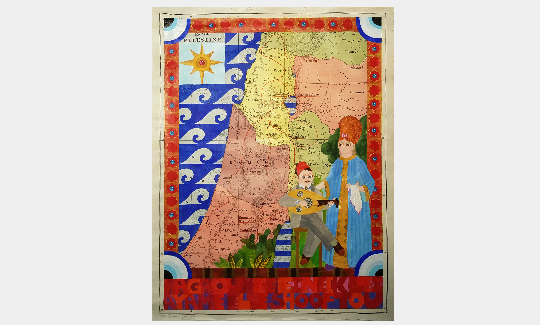 Eliahou Eric BokobzaRagaounee, 2010Oil o