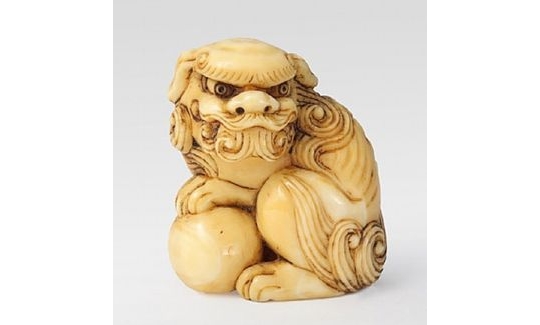 katabori Netsuke, Lion-Dog (Shishi), late 18th c