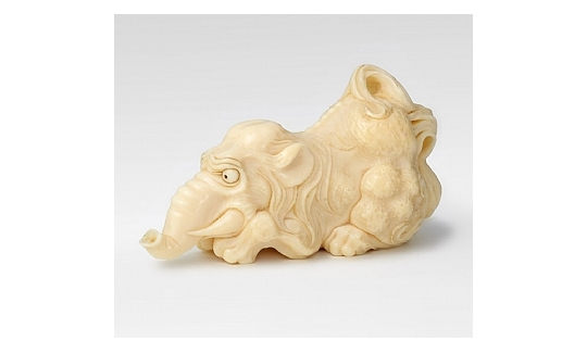 Georges Weil, Katabori Netsuke, Baku, 2002, ivory