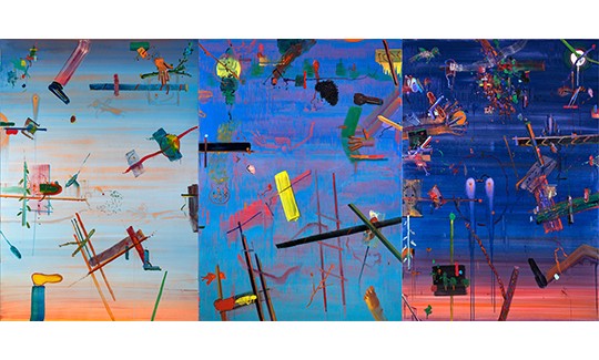 אלון קדםיום אחד, 2019 שמן על