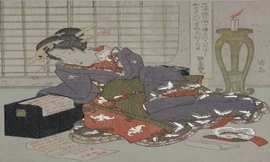 Totoya Hokkei, Sei Shonagon (late 10th c.), From