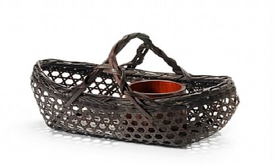 Hayakawa Shokosai IV, Boat-shaped flower baske