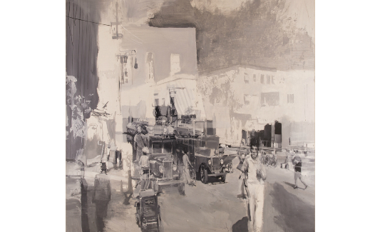 יגאל שתייםאקריליק על