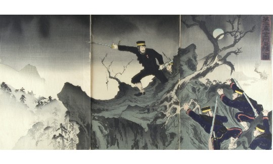 A Scene of the Second Division Arriving a