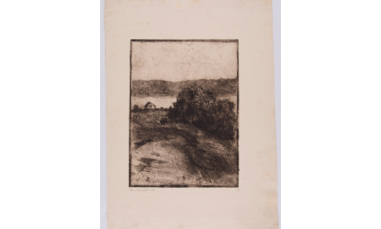 Ammer Lake, 1911Etching and aquatintCollection of