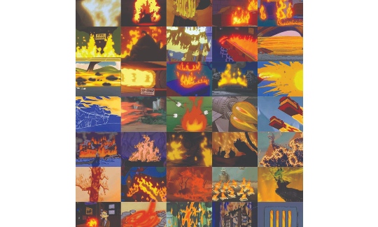 דינה קלברמןעשן ואש, 2013