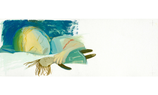 ולי מינצי איור לשיר "קטנטנה