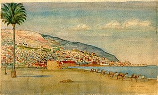 ג'וליוס ט. רוטשילד, חיפה, 1915