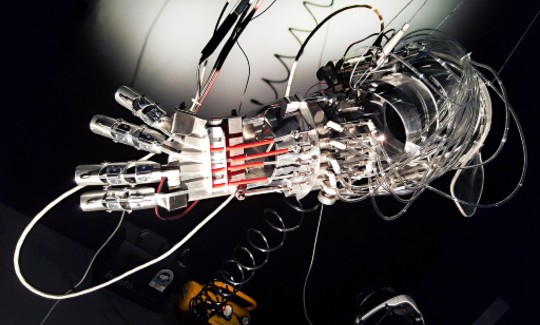 StelarcExoskeleton Arm for RWRMRadical Ecologies