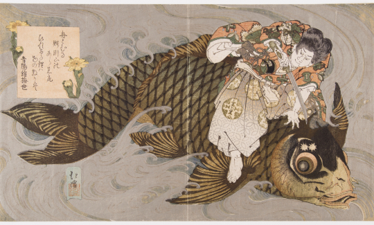 Oniwakamaru (Benkei in His Youth) Subduing the