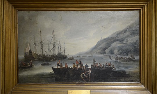 Joseph VernetWhale Hunt, mid-18th centuryOil o