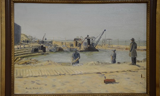 Maxa Nordau (1897-1991)Construction of the Port of
