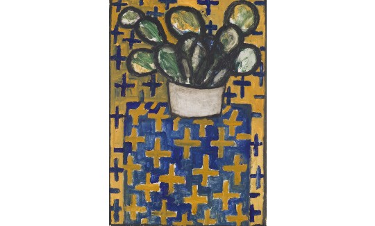 עאסם אבו שקרה,צבר, 1987, צבעי