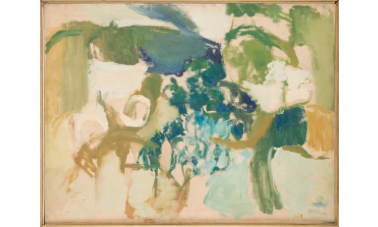 פנינה חזןמראה נוף, 1967שמן על