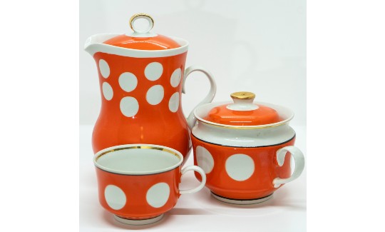 כלי תה סובייטים, צילום