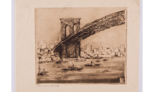 Бруклинский мост II, 1913. Г