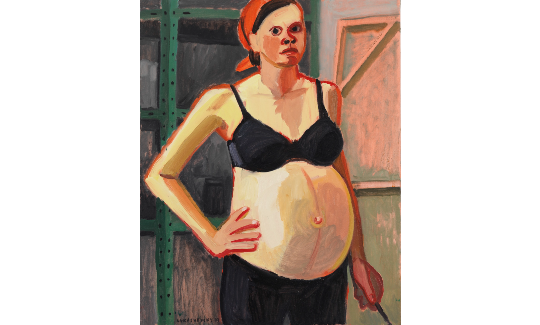 Anna Lukashevsky,Self-Portrait, 2019eli posner