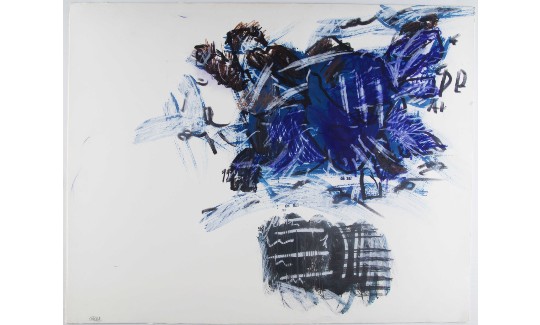 Untitled, 1979Ink, oil crayon, and graphite o