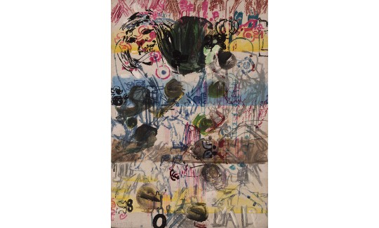 Composition, 1968Oil and ink on canvasBequest of
