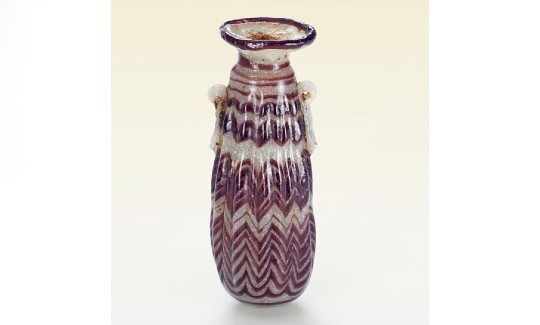 Alabastron, Glass, core-formed, Persian period