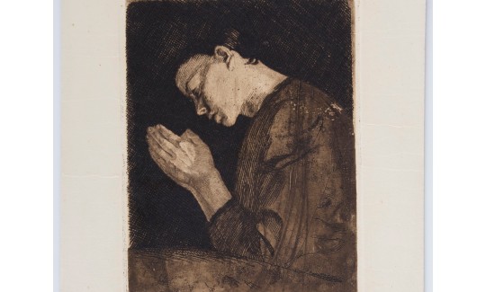 Käthe Kollwitz Girl Praying, 1892Credit: Stas