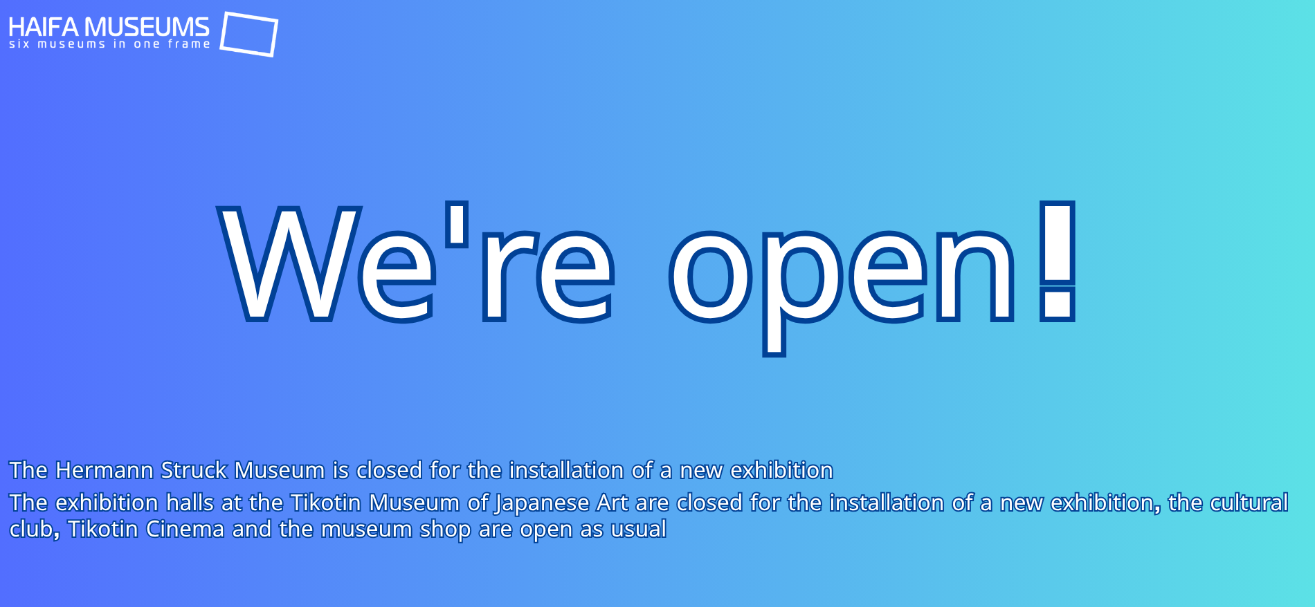 Museum Opening Hours >>>